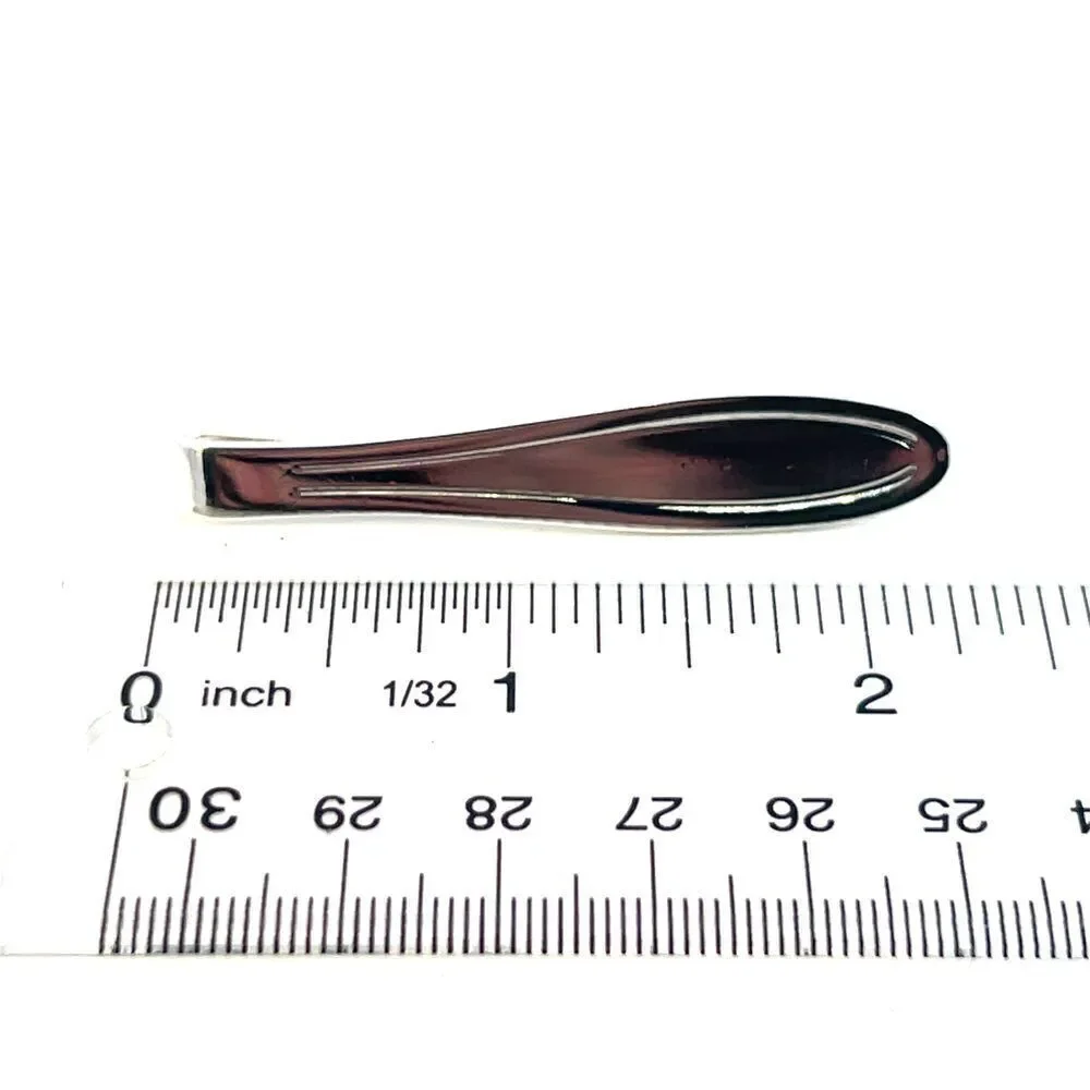 Georg Jensen Estate Money Clip Tie Pin Silver GJ35